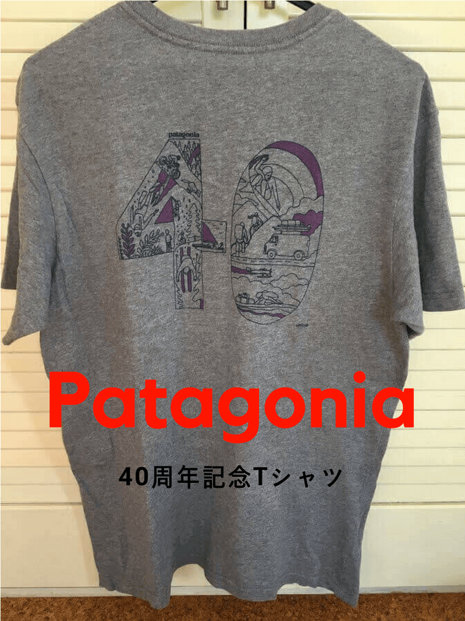 パタゴニア tシャツ 40周年