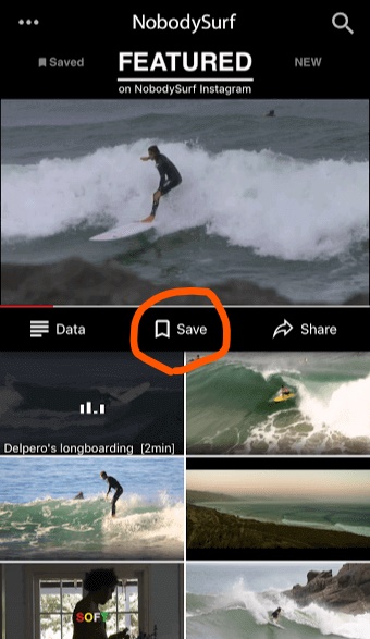 サーフィン無料アプリ　NobodySurf　動画