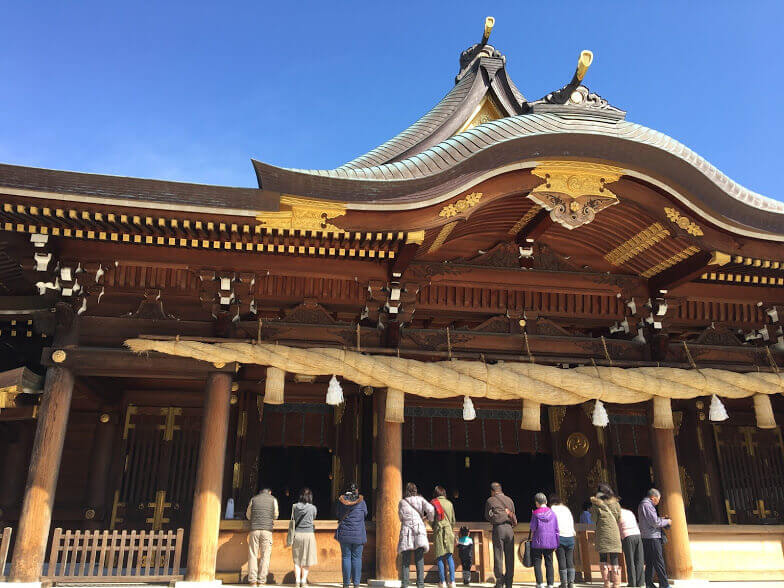 神奈川　寒川神社　八方除け　厄払い